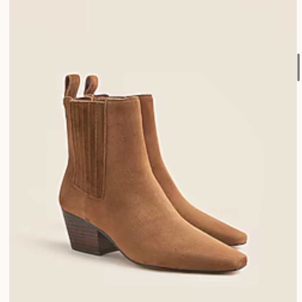 Women's JCREW Piper square toe ankle boots